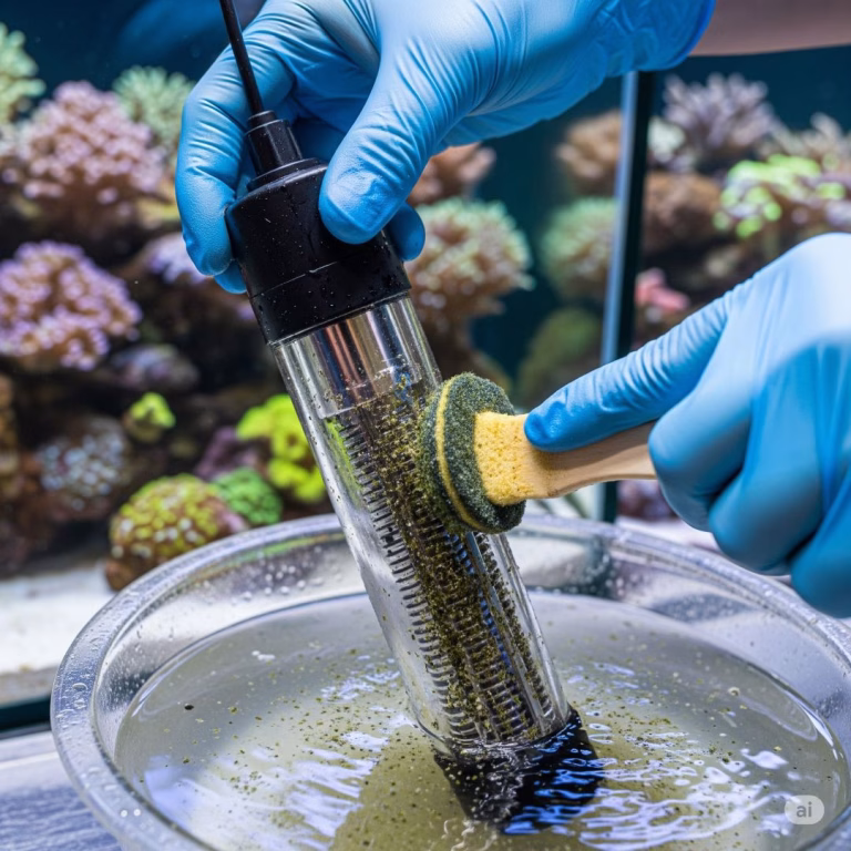 Today, we are showing you How To Clean Your Marine Aquarium Heater and Why You Should Do It Regularly.